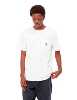 Camiseta Carhartt S/S Pocket Blanca