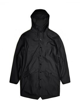Chubasquero Unisex Rains Long Jacket Negro
