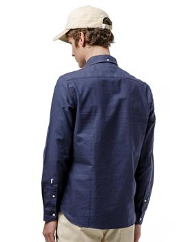 Camisa Edmmond Studios Shirt Duck Edition Oxford Azul Marino