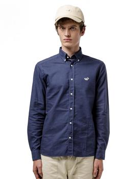 Camisa Edmmond Studios Shirt Duck Edition Oxford Azul Marino