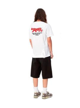 Camiseta Carhartt S/S Rocky Blanca