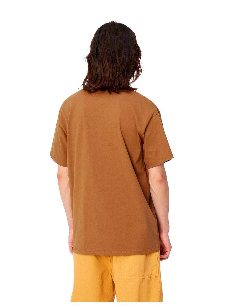 Camiseta Carhartt S/S Field Pocket Marrón