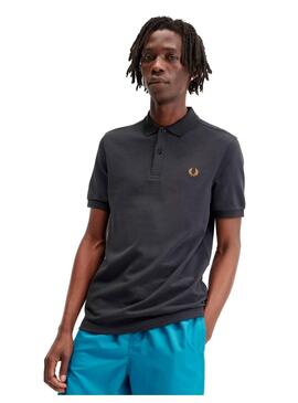Polo Fred Perry M6000 Gris Oscuro