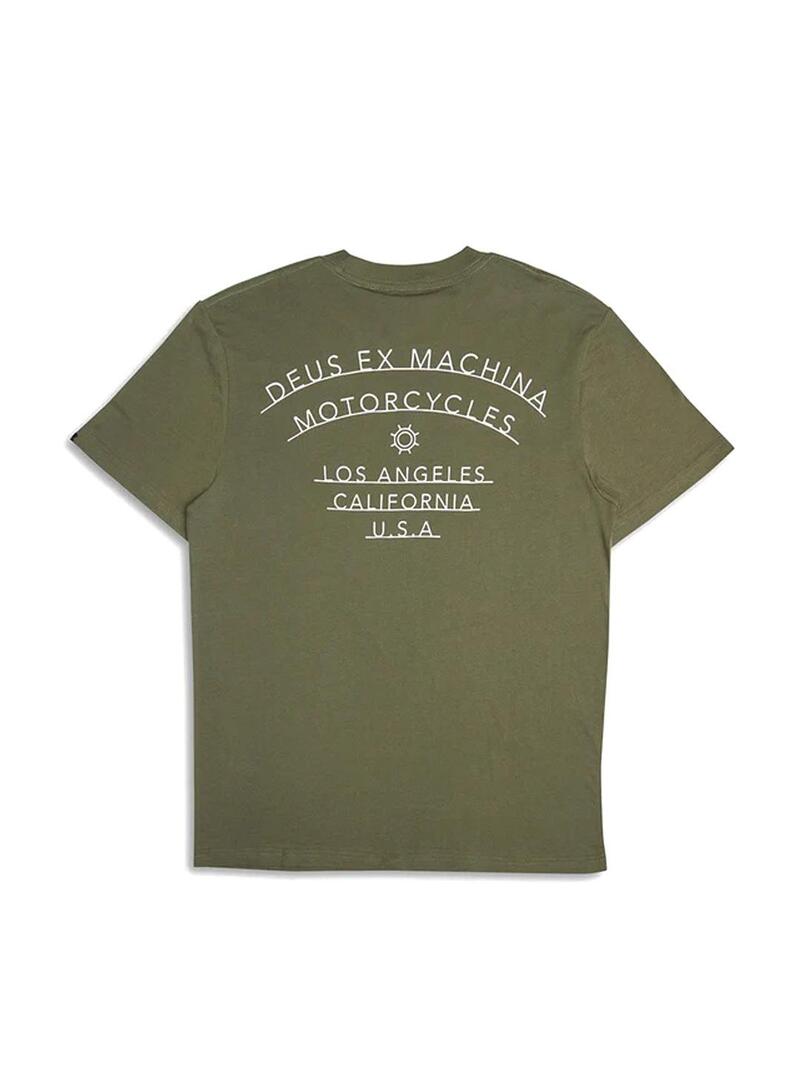 Camiseta Deus Ex Machina Madison Tee Verde