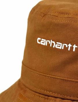 Gorro Carhartt Wip Script Bucket Hat Camel