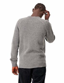 Jersey Carhartt Wip Anglistic Sweater Grueso Gris