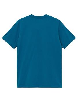 Camiseta Carhartt SS Pocket T-Shirt Azul