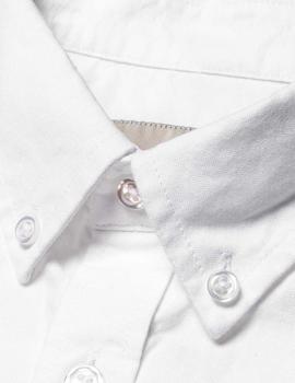 Camisa Carhartt Button Down Pocket Oxford Blanca