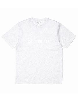 Camiseta Carhartt Script T-Shirt Gris Claro