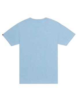 Camiseta Deus Ex Machina Frontage Tee Azul Celeste