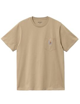 Camiseta Carhartt S/S Pocket Beige