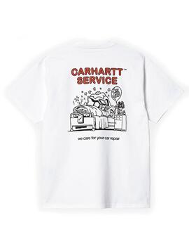 Camiseta Carhartt S/S Car Repair Blanca