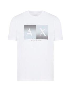 Camiseta Armani Exchange Gráfico Blanca