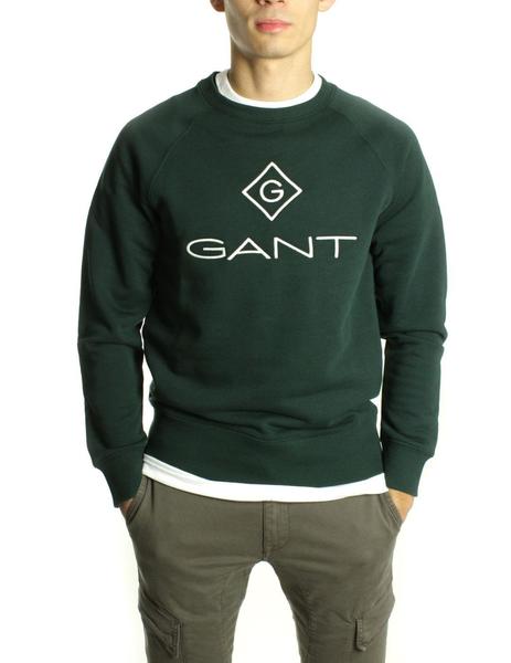 Sudadera Gant Logo Verde