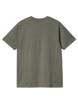 Camiseta Carhartt S/S Pocket Verde Kaki