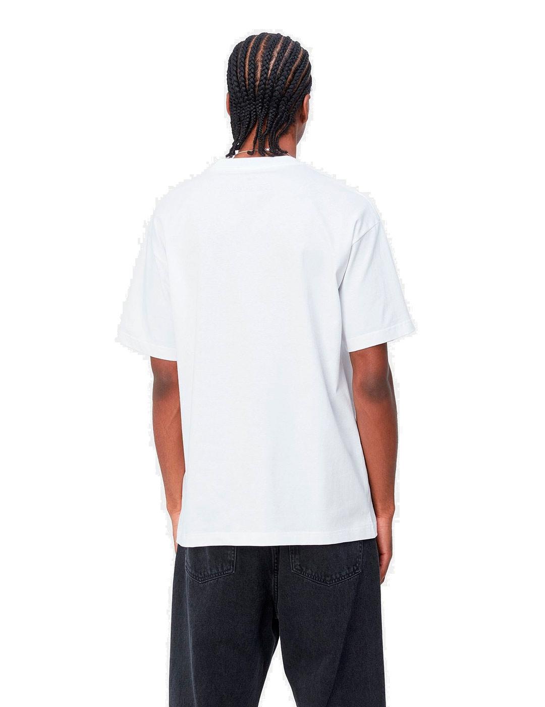 Camiseta Carhartt S/S Deadkebab Knock Knock Blanca