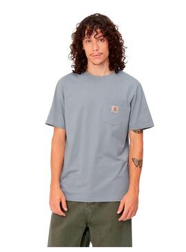 Camiseta Carhartt S/S Pocket Gris