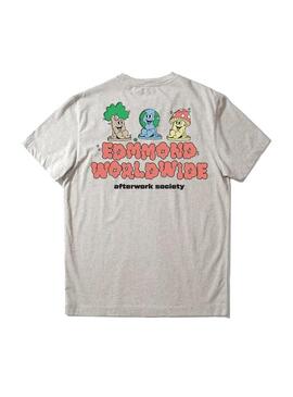 Camiseta Edmmond Studios Afterwork Society Gris