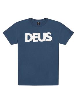 Camiseta Deus Ex Machina All Caps Tee Azul