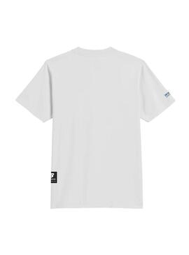Camiseta New Balance Mótivo Gráfico MT33566 Blanca
