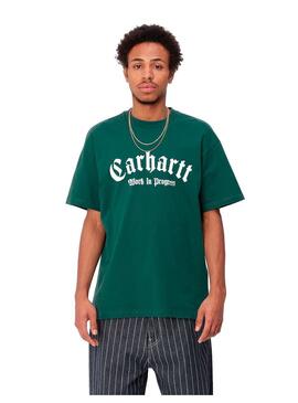 Camiseta Carhartt S/S Onyx Verde