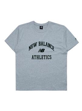 Camiseta New Balance MT33551 Gris