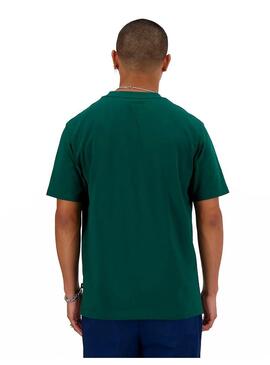 Camiseta New Balance Athletics Sport MT41579 Verde