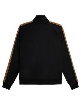 Chaqueta Fred Perry Tape Track Negra