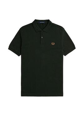 Polo Fred Perry M6000 Verde Oscuro
