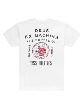 Camiseta Deus Ex Machina Milano Address Tee Blanca