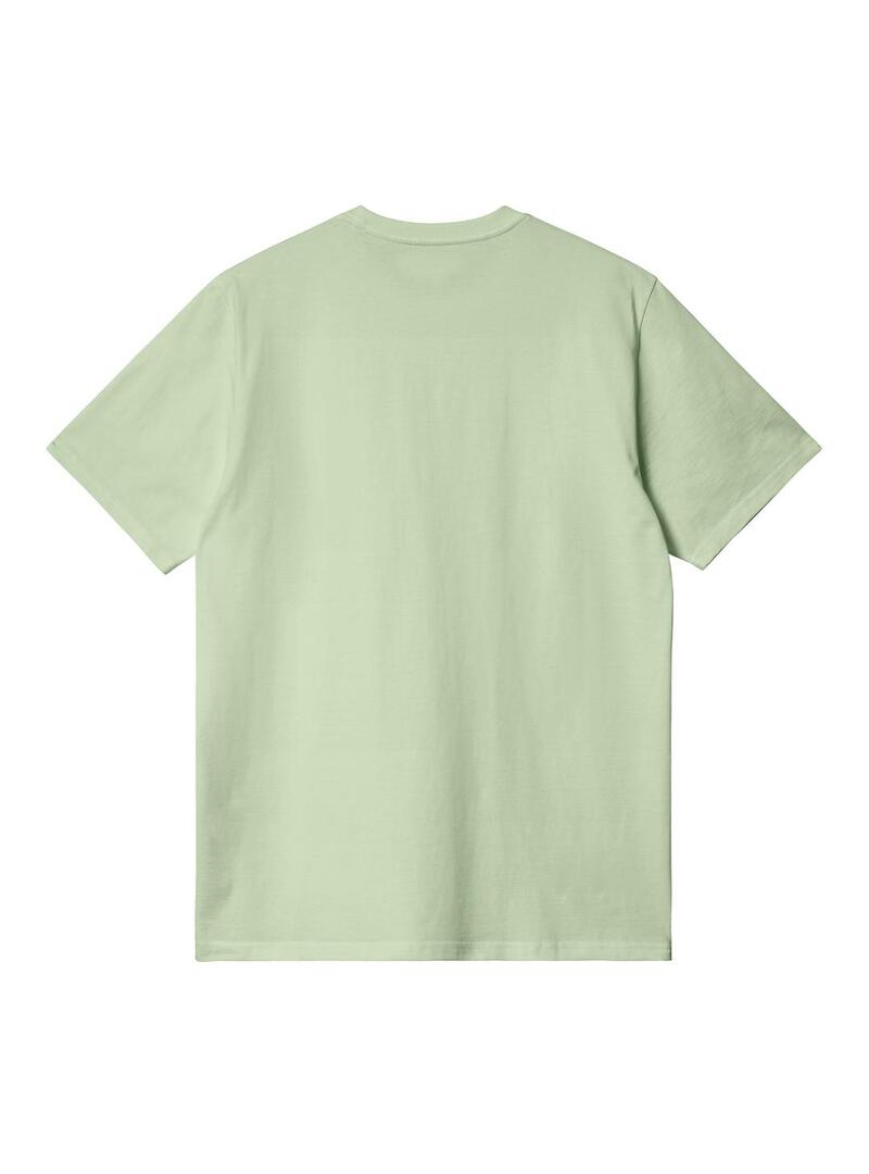 Camiseta Carhartt S/S Pocket Verde Claro
