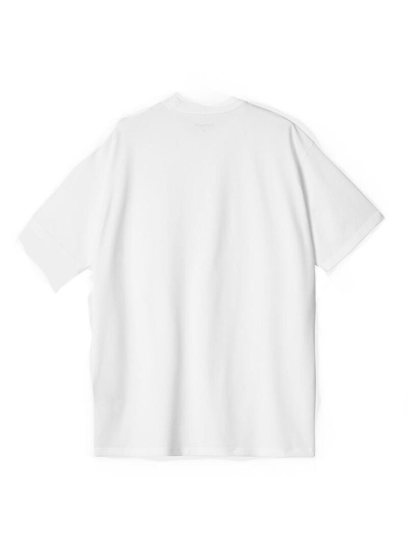 Camiseta Carhartt S/S Amour Pocket Blanca