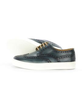Zapato Calce Oxford Azul