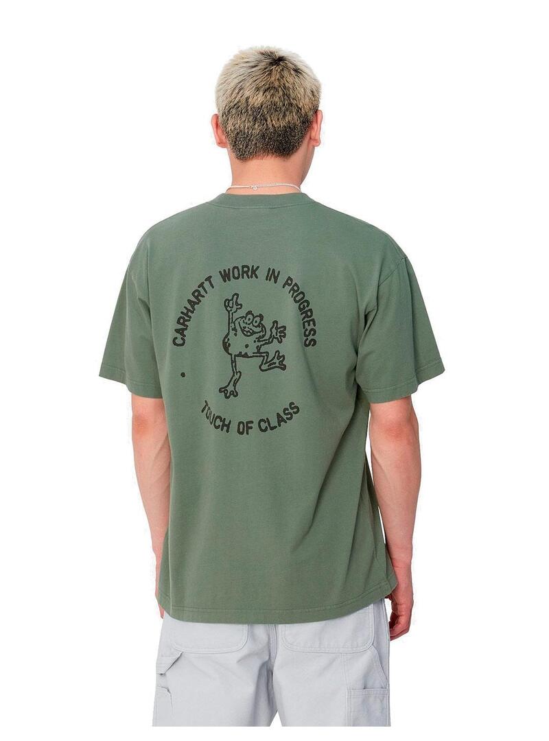 Camiseta Carhartt S/S Stamp Verde