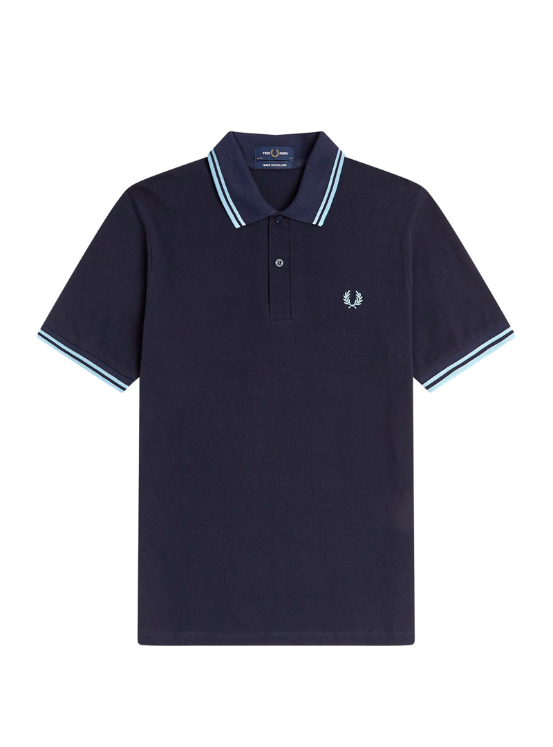 Polo Fred Perry M12 Franja Marino