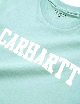 Camiseta Carhartt Wip S/S College T-Shirt Verde