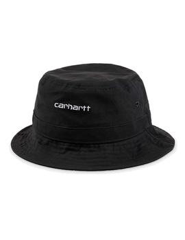 Gorro Carhartt Wip Script Bucket Hat Negro