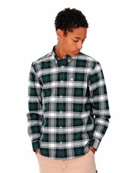 Camisa Carhartt Wip L/S Steen Shirt Oxford Verde