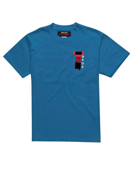 Camiseta Deus Ex Machina Naito Milan Tee Azul