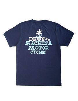 Camiseta Deus Ex Machina Sprung Tee Azul Marino