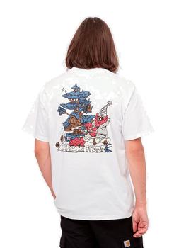 Camiseta Carhartt SS Kogancult Wizard T-shirt Blanca