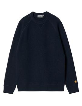 Jersey Carhartt Chase Sweater Azul Marino