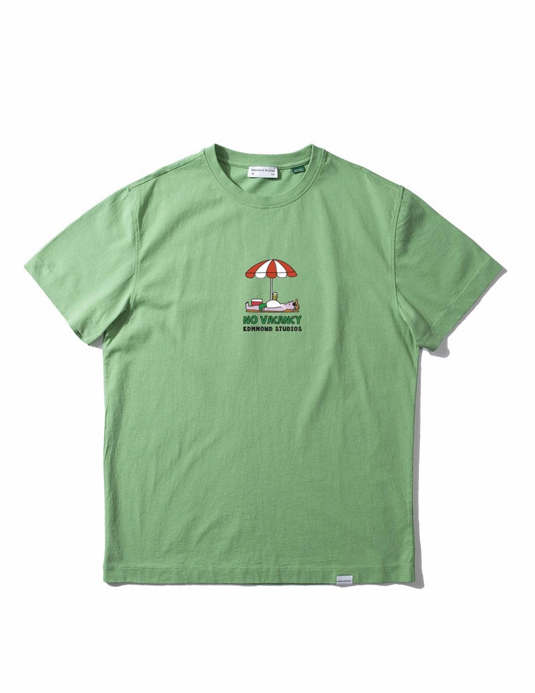 Camiseta Edmmond Studios No Vacancy Umbrella Verde