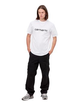 Camiseta Carhartt Script T-shirt Blanca
