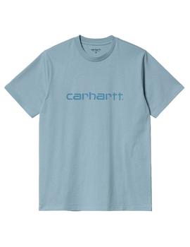Camiseta Carhartt Script T-Shirt Azul