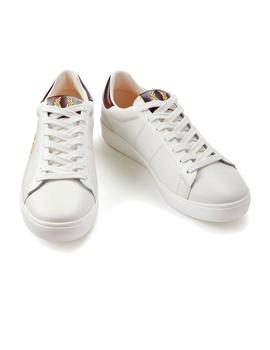 Zapatillas Fred Perry Spencer Leather Blancas