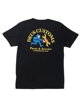 Camiseta Deus Ex Machina Treasury Tee Negra