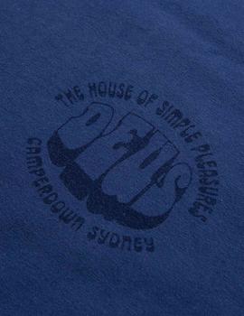 Camiseta Deus Ex Machina Camperdown Address Tee Azul