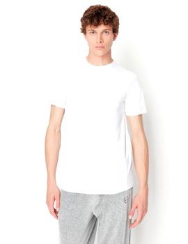 Camiseta Armani Exchange Elástica Blanca