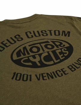Camiseta Deus Ex Machina Certain Verde Militar